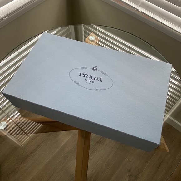 PRADA Square Toe Patent Leather Boots (Knee high) - Picture 2 of 10